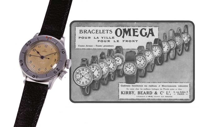 Часы Omega CK2129 времен Второй мировой войны
