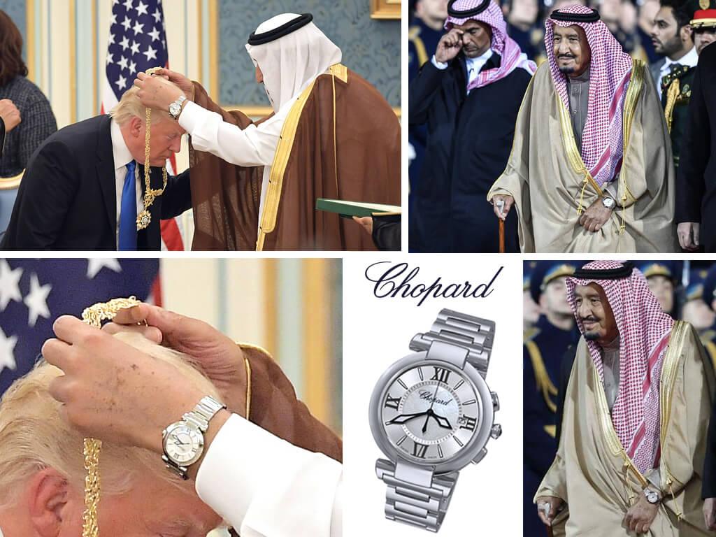 Часы Салмана ибн Абдул-Азиза Аль Сауда Chopard Imperiale