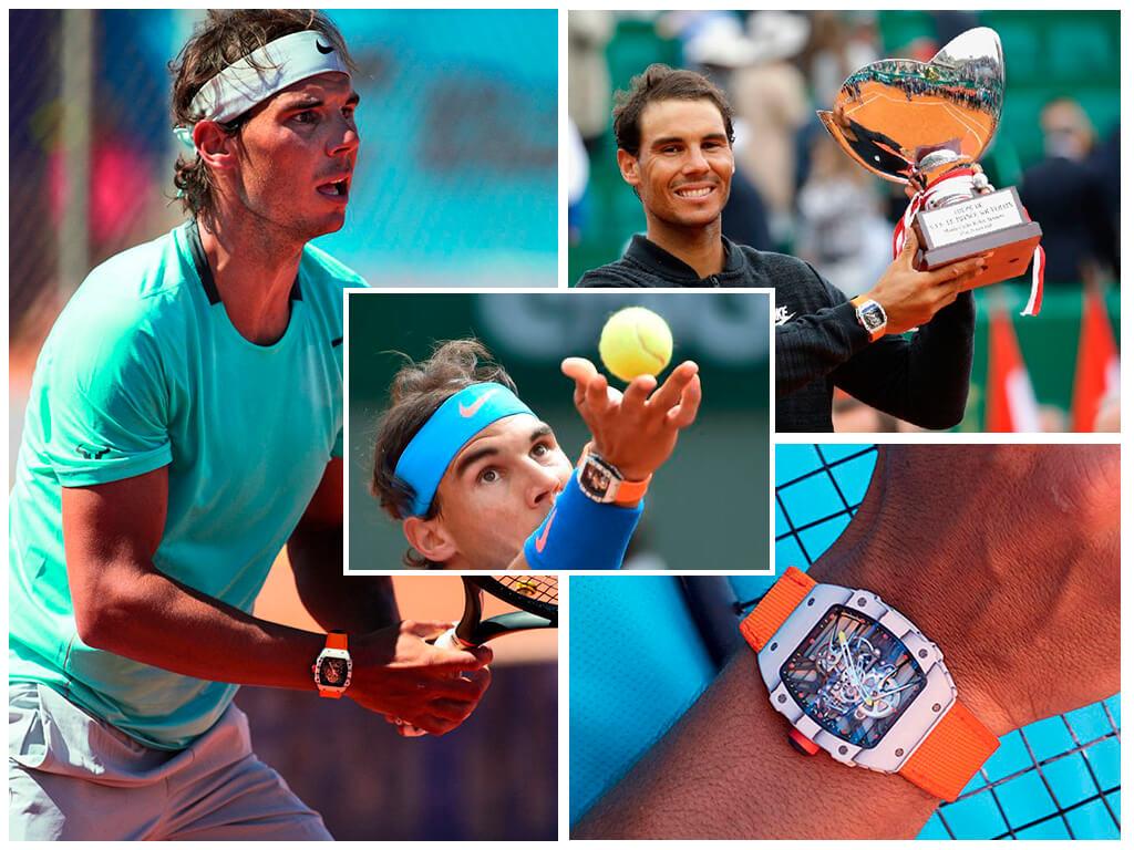 Часы Рафаэля Надаля Richard Mille RM 27-02 Tourbillon Rafael Nadal
