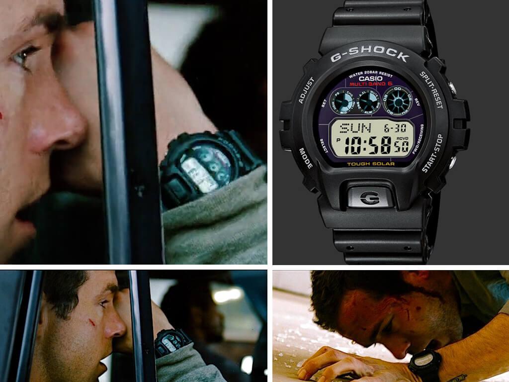 Райан Рейнольдс и его часы Касио (фильм Safe House)